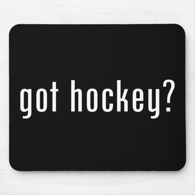 got hockey? mouse pad (Front)