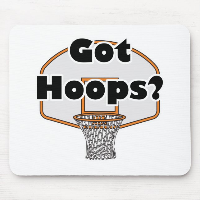 got hoops basketball hoop mouse pad (Front)