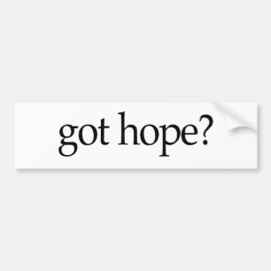 Got Hope Bumper Sticker