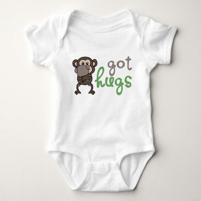 Got hugs baby bodysuit (Front)