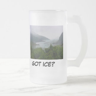 GOT ICE? FROSTED GLASS BEER MUG