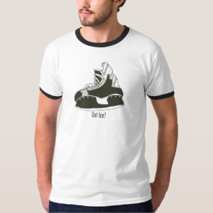 Got Ice? Hockey Skate Classic Ringer T-Shirt