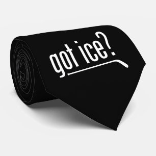 got ice? (hockey) tie