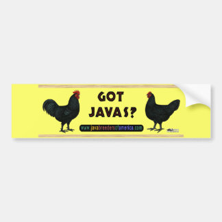 Got Javas? Bumper Sticker