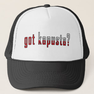 got kapusta? Flag Trucker Hat