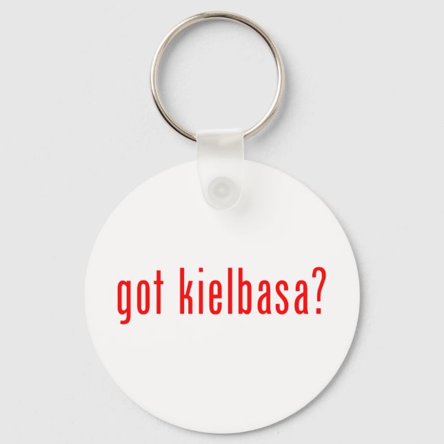 got kielbasa? key ring (Front)