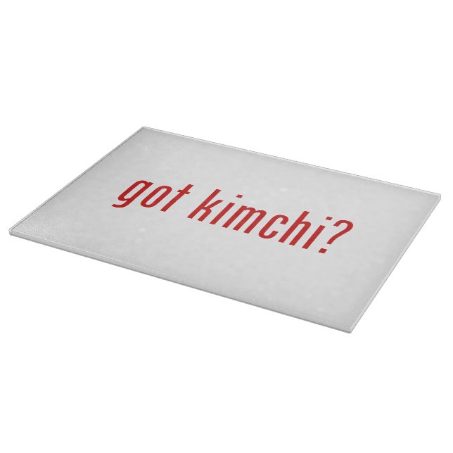 got kimchi? cutting board (Corner)