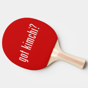 got kimchi? ping pong paddle