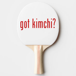 got kimchi? ping pong paddle