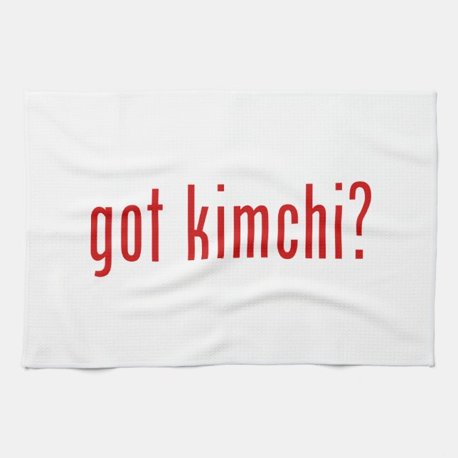 got kimchi? tea towel (Horizontal)