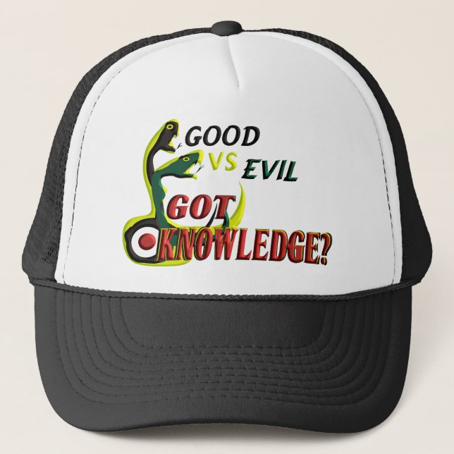 Got Knowledge Trucker Hat (Front)