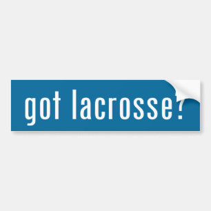 got lacrosse? bumper sticker