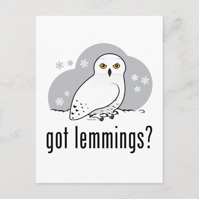 got lemmings? postcard (Front)
