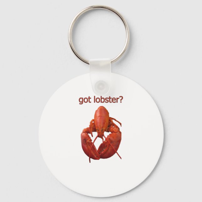got lobster? logo key ring (Front)