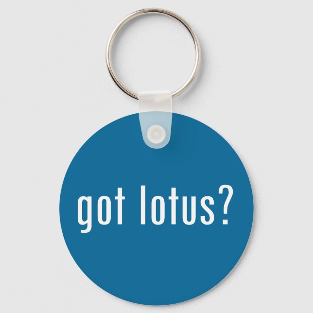 got lotus? key ring (Front)