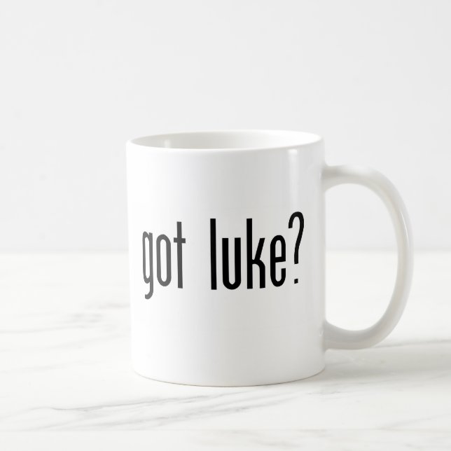 got luke? mug (Right)