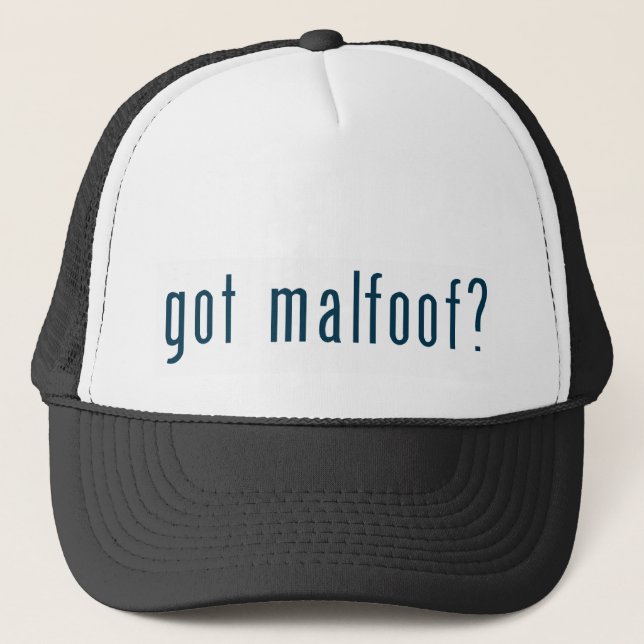 got malfoof trucker hat (Front)