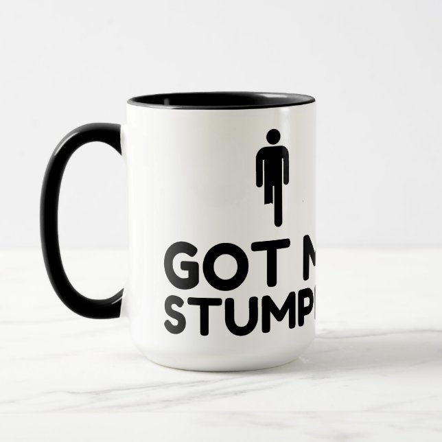 Got Me Stumped Mug (Left)