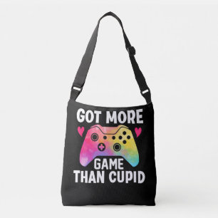 Got More Game Than Cupid Valentine Video Game Crossbody Bag