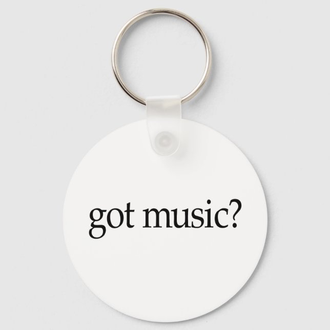 Got Music Key Ring (Front)