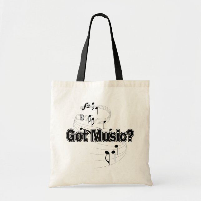 Got Music (Notes) Tote Bag (Front)