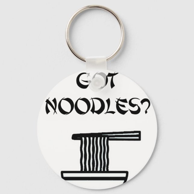 Got Noodles? Key Ring (Front)