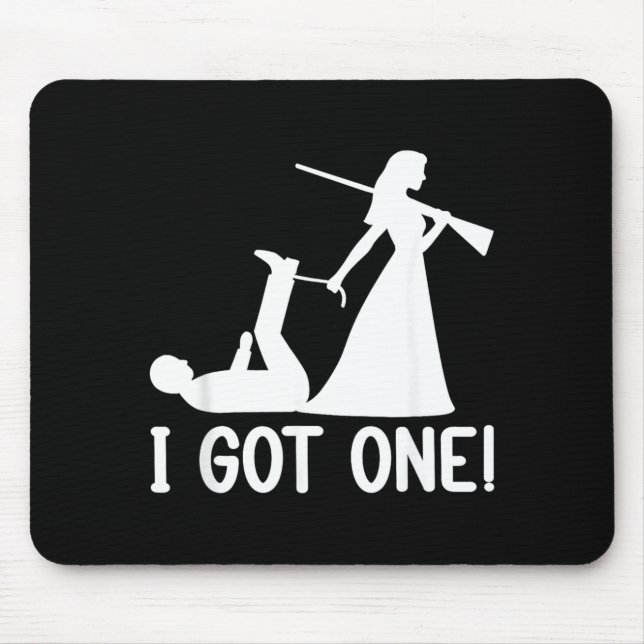 Got One Bachelorette Bachelor Party Wedding Party Mouse Pad (Front)