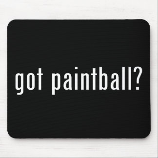 got paintball? mouse pad