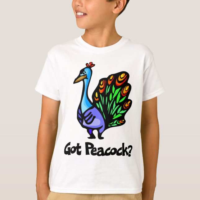 Got Peacock T-Shirt (Front)