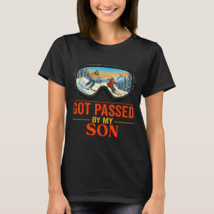 Got Ped By My Son Funny Skiing Family Vacation Ski T-Shirt