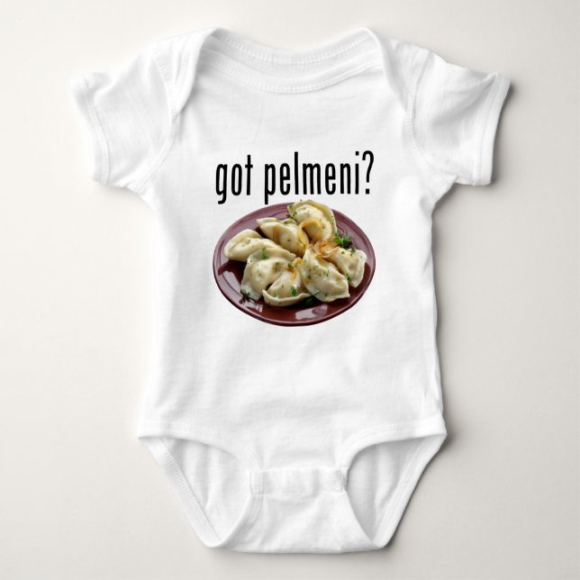 Got pelmeni? Пельмени есть? Baby Bodysuit (Front)