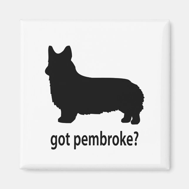 Got Pembroke Corgi Magnet (Front)