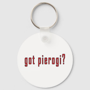 got pierogi? key ring