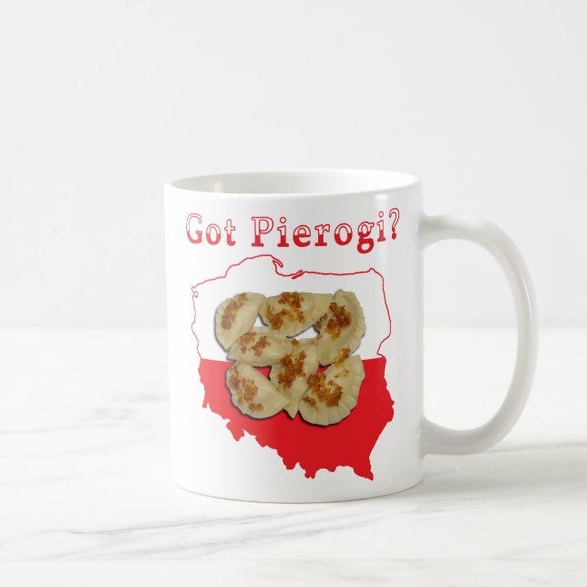 Got Pierogi Polish Map Coffee Mug (Right)