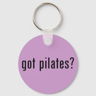 got pilates? key ring