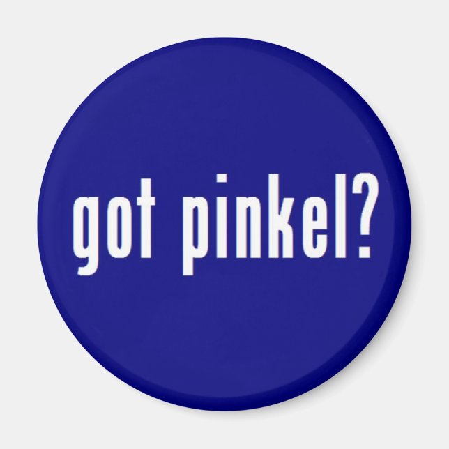 GOT PINKEL MAGNET - BLUE (Front)