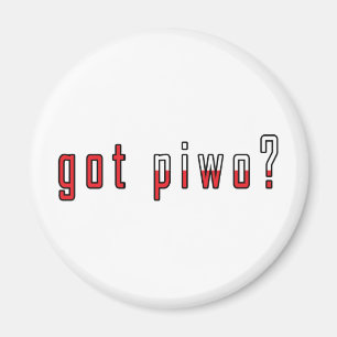 got piwo? Flag Magnet