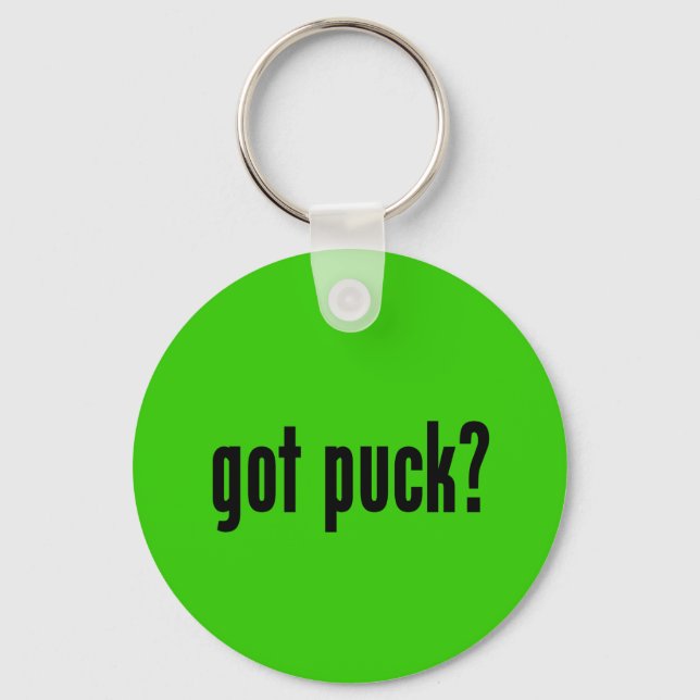 got puck? key ring (Front)