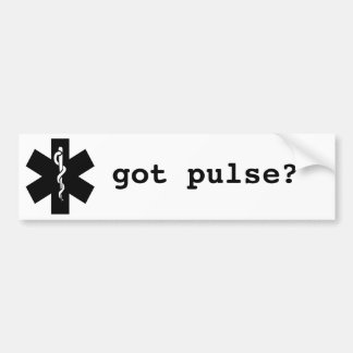 got pulse bumper sticker