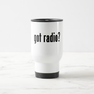 got radio? travel mug