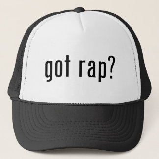 got rap? trucker hat