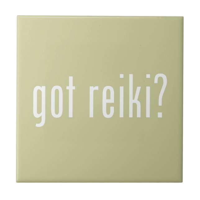 Got Reiki? Tile (Front)