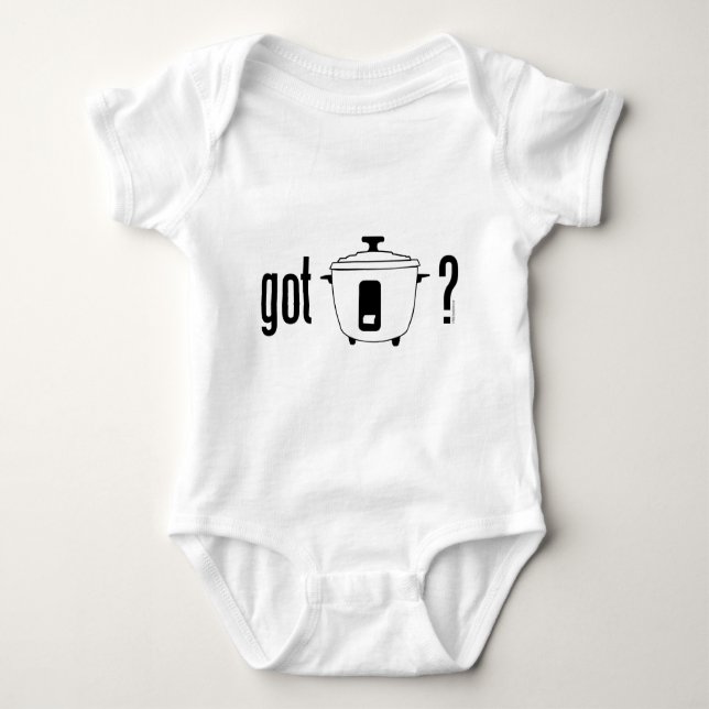 Got Rice? (cooker) Baby Bodysuit (Front)