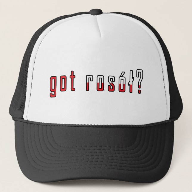 got rosol? Flag Trucker Hat (Front)