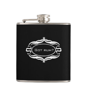 Got Rum Funny Flask