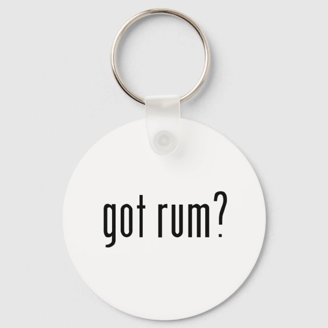 got rum? key ring (Front)
