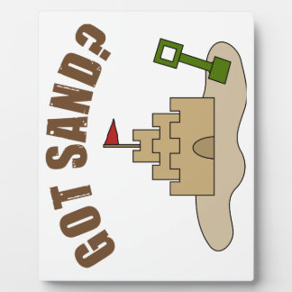 Got Sand? Plaque