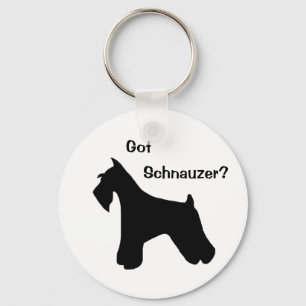 Got Schnauzer Keychain