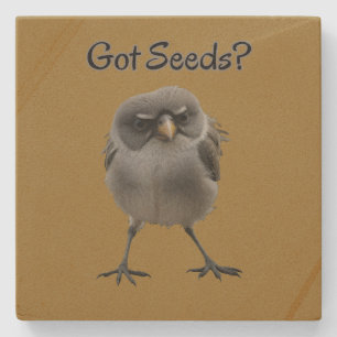 Got Seeds Stone Coaster