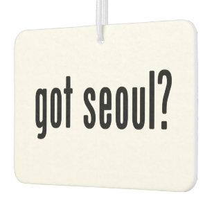 got seoul? car air freshener